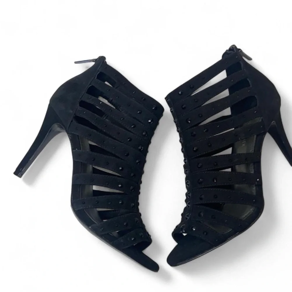 Donald J. Pliner Adelia Caged Open Toe High Heel Shoes